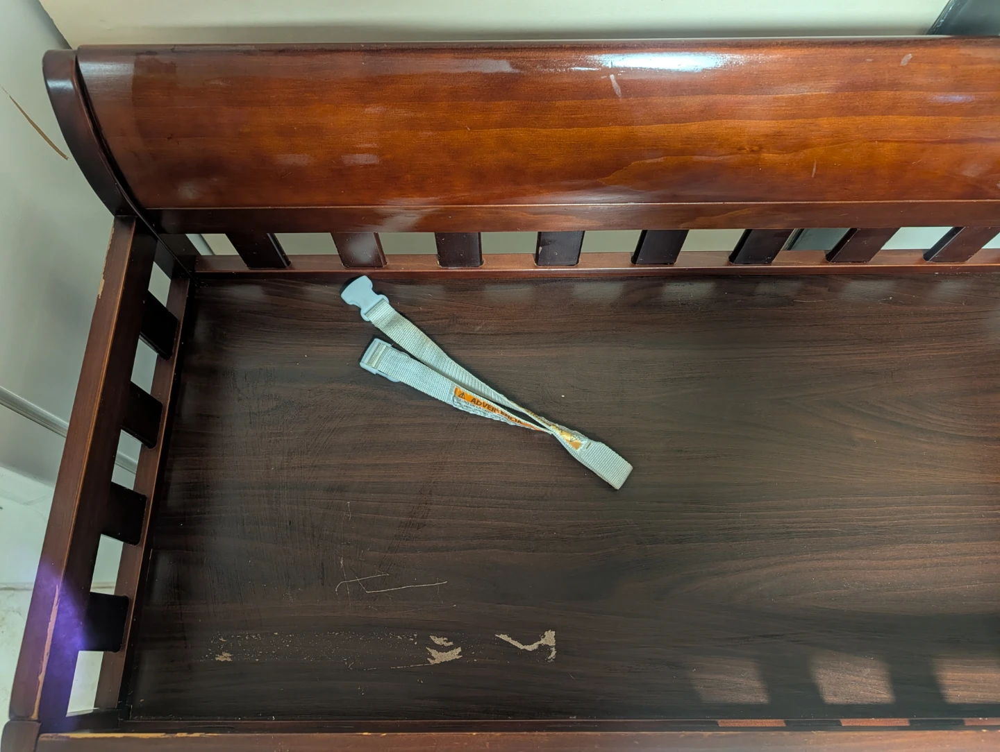Change Table w Storage Shelves - Solid Wood, Excellent Condition - photo 2