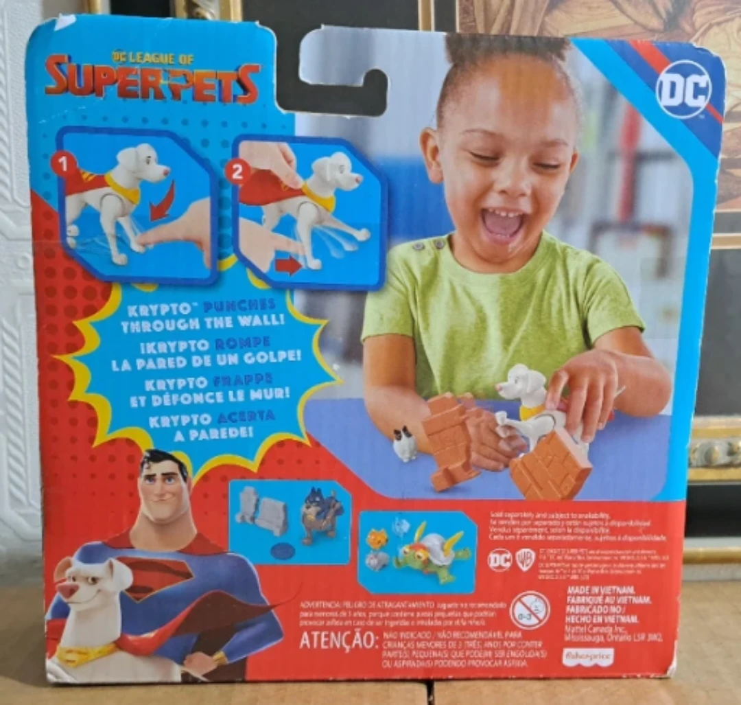 DC League of Super-Pets Hero Punch Krypto Figure - photo 5