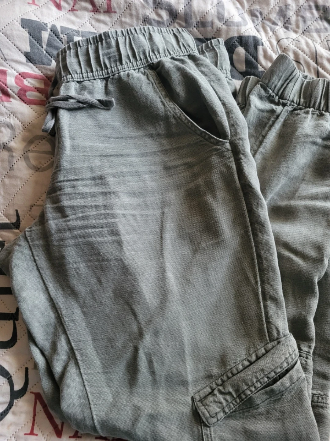 Linen Blend Joggers