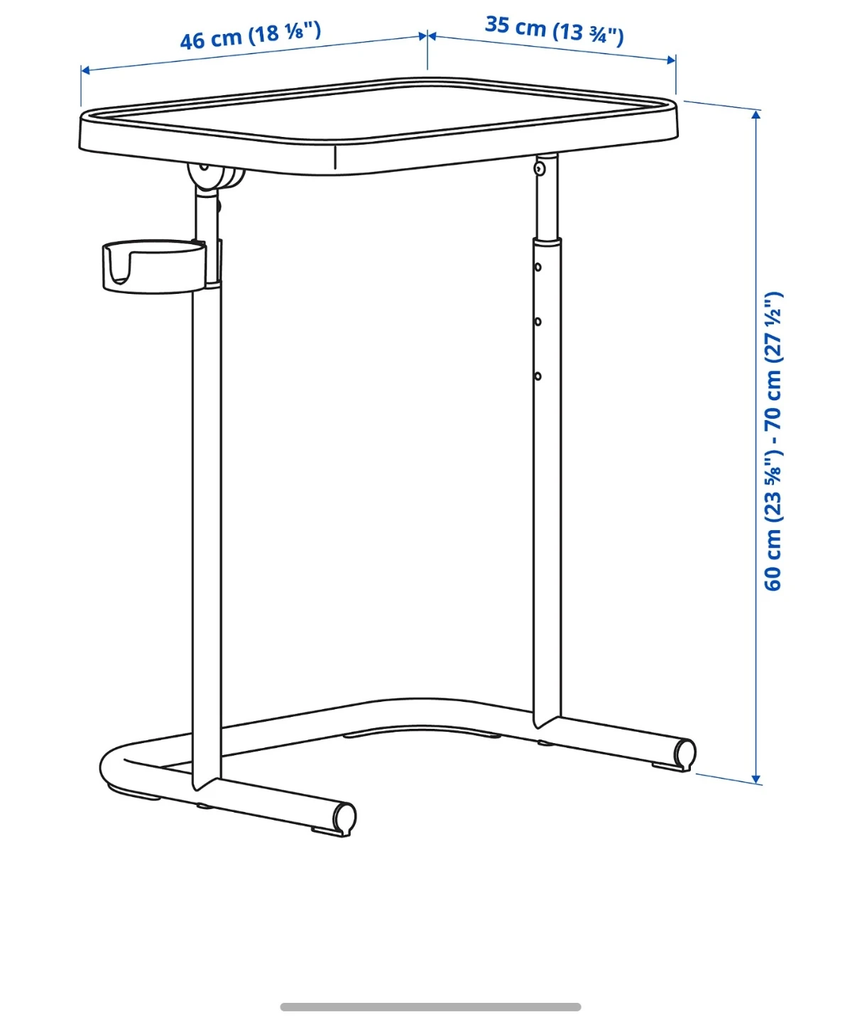 IKEA BJÖRKÅSEN Laptop Stand - photo 5