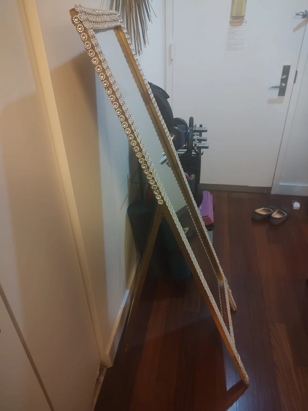 Full Length Beaded Mirror - photo 3