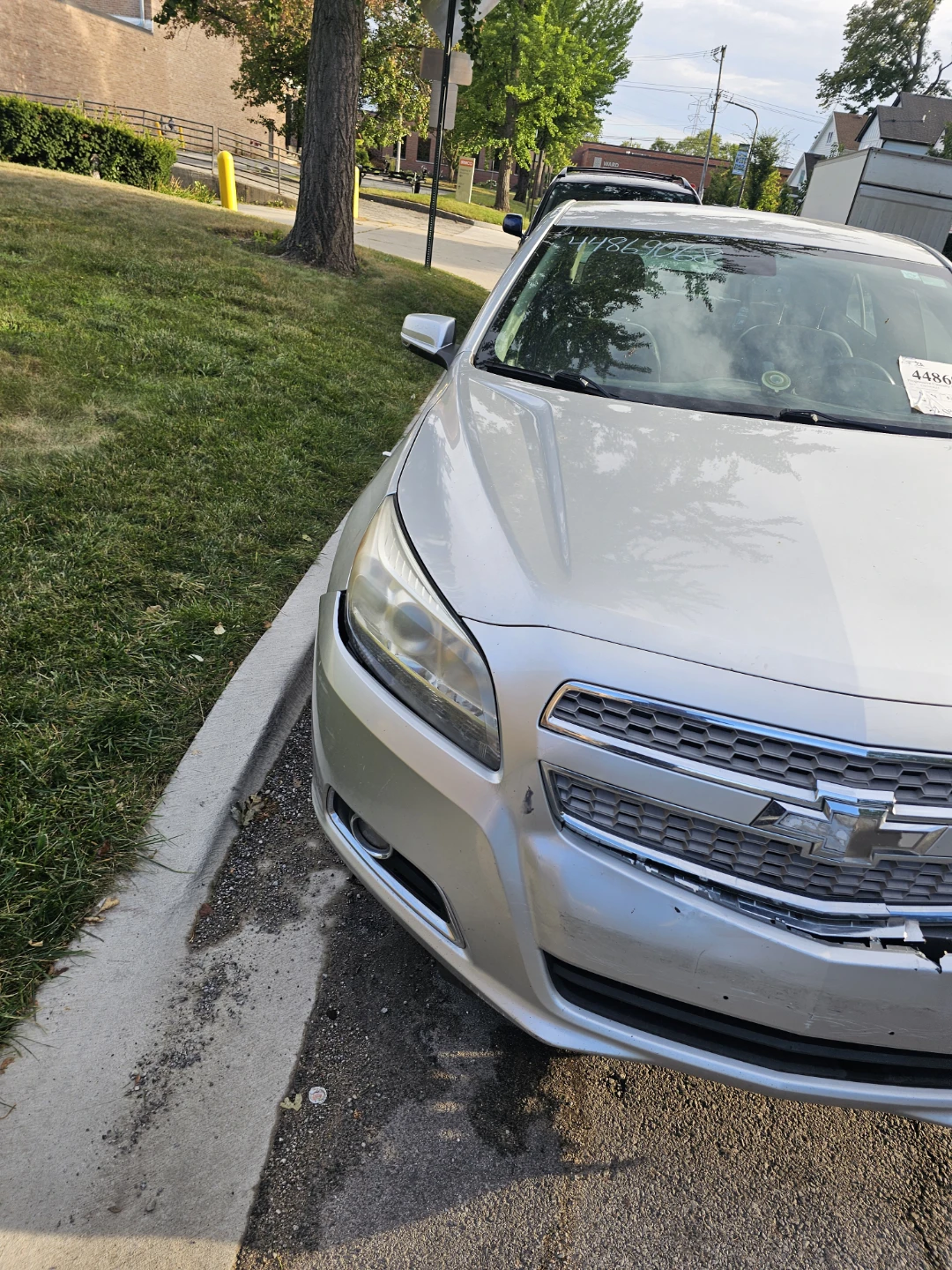 Silver Chevrolet Malibu LTZ