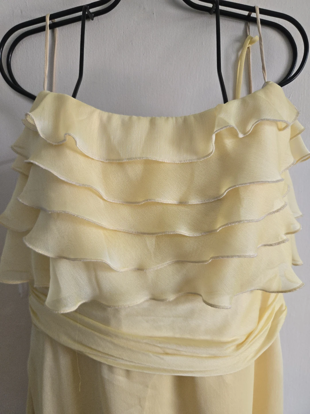 Lazaro Yellow Ruffle Dress - photo 2