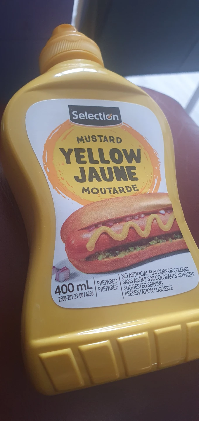 Selection Yellow Mustard 400ml