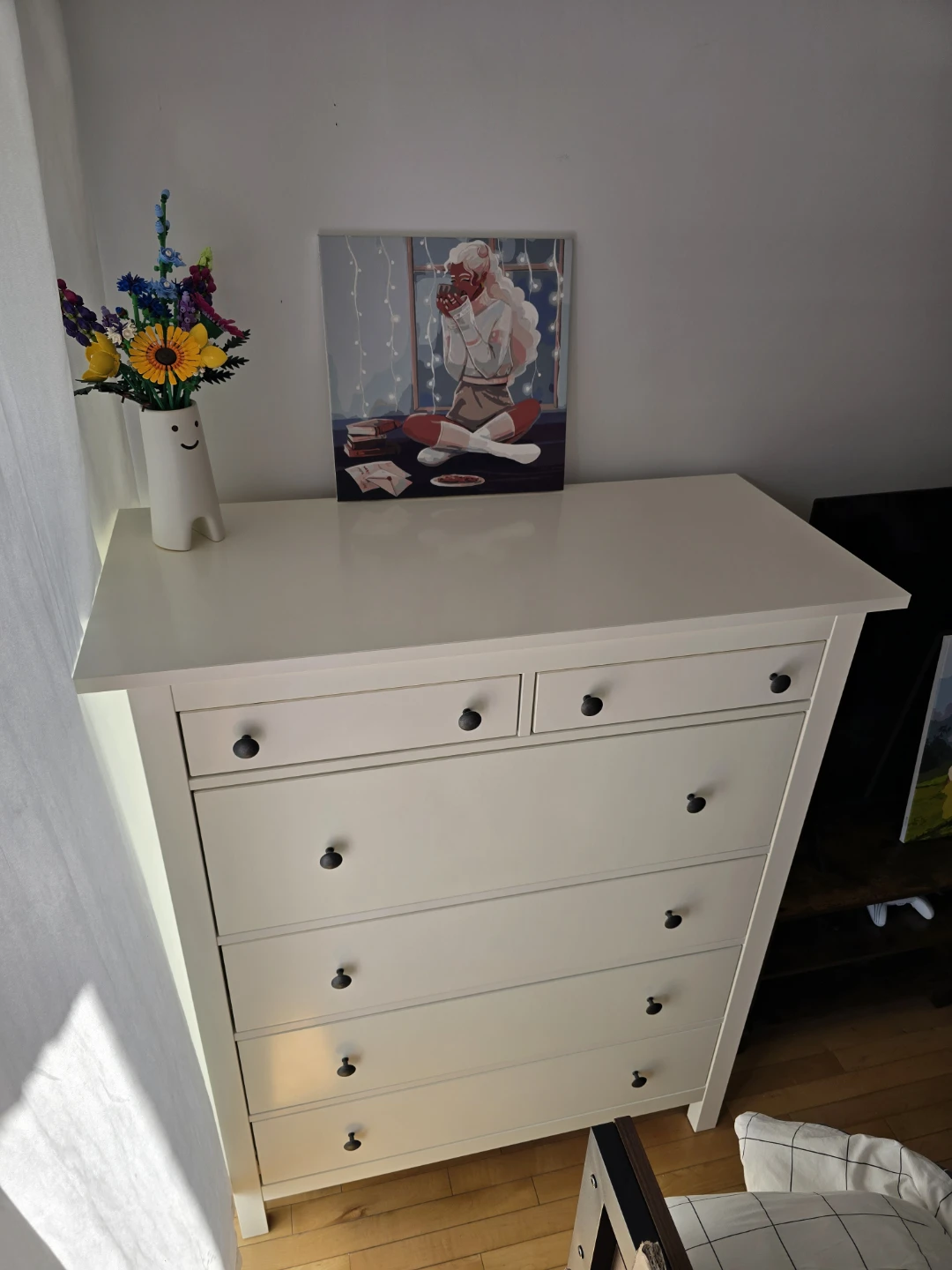 Commode IKEA Hemnes Blanche 6 tiroirs