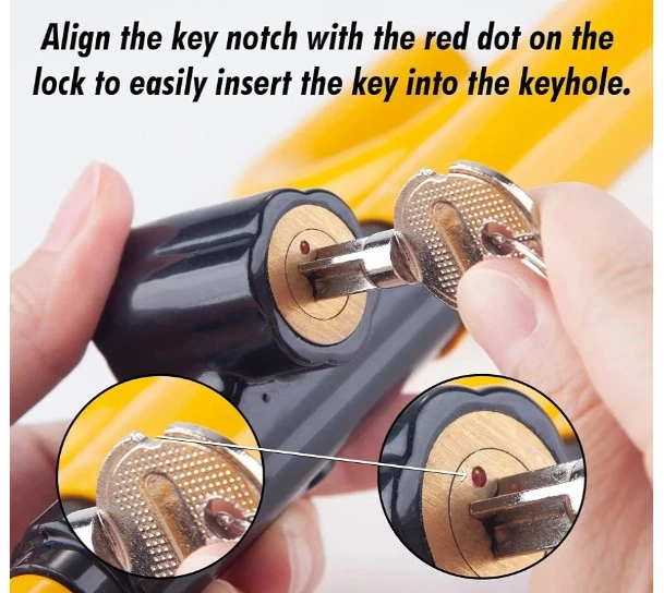 Cartman Steering Wheel Anti-Theft Lock - photo 3