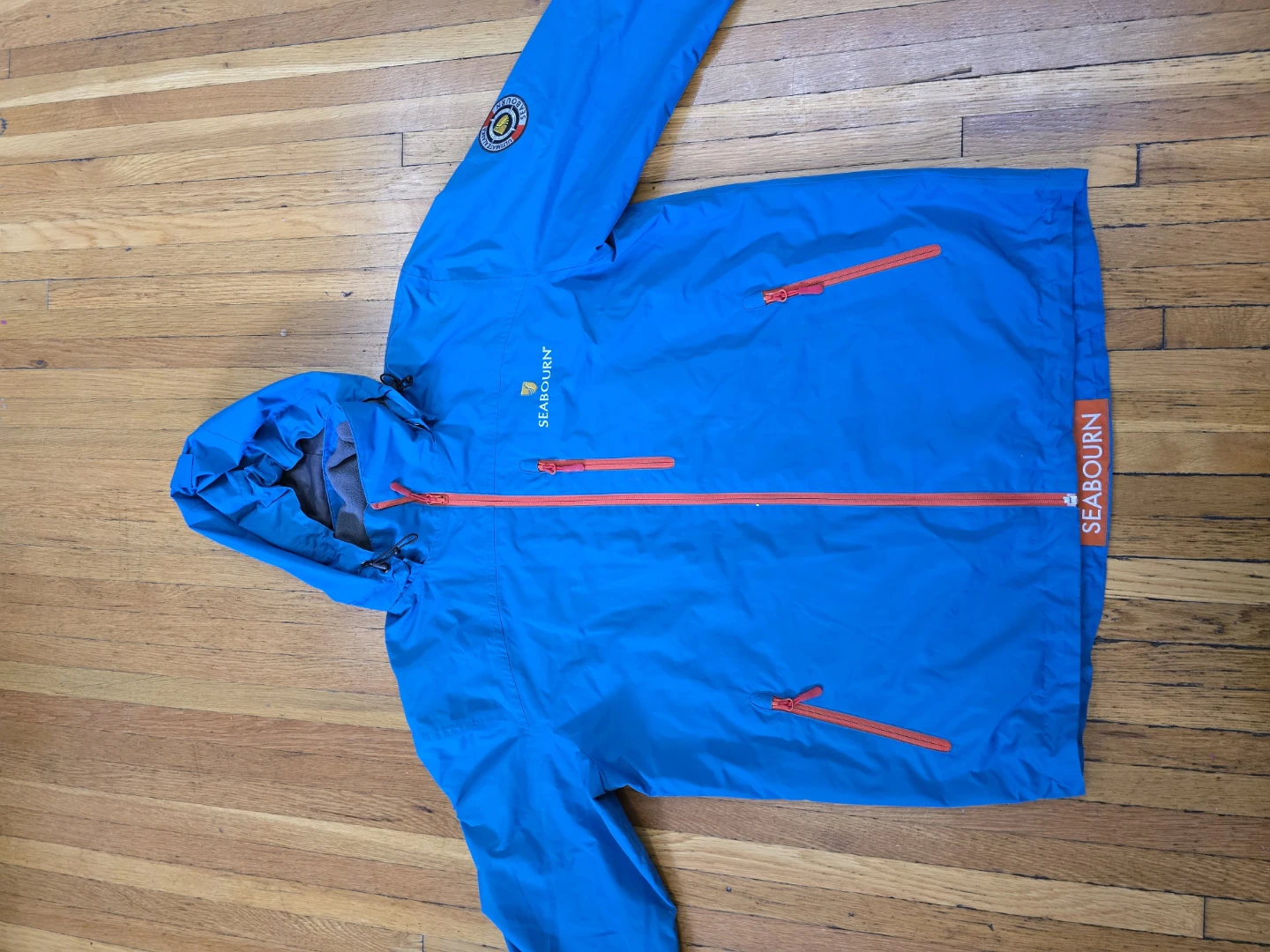 SEABOURN Blue Hooded Jacket - photo 3