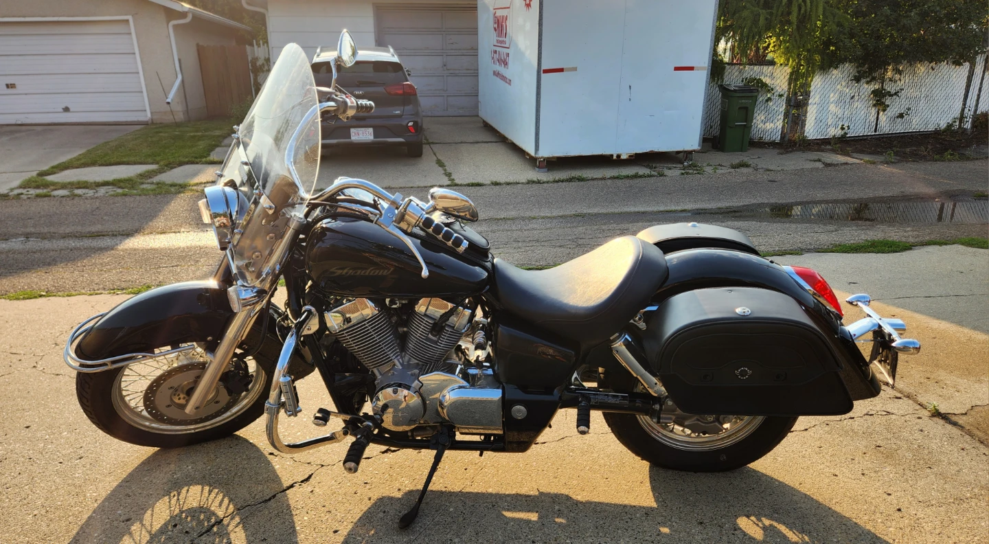 2005 Honda Shadow Areo Motorcycle