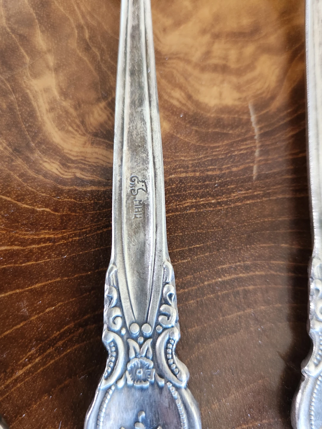 Set of 6 Vintage Silver Plated Spoons - photo 4