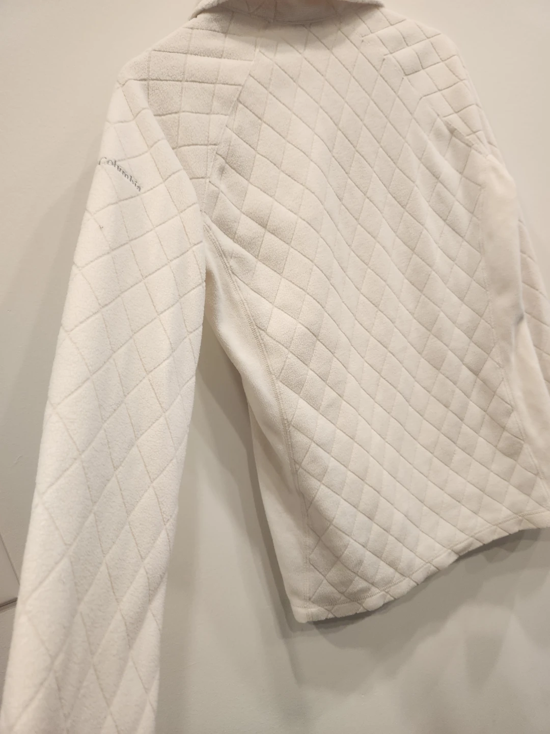 Columbia Quilted Quarter-Zip Fleece - Cream - Medium - photo 5
