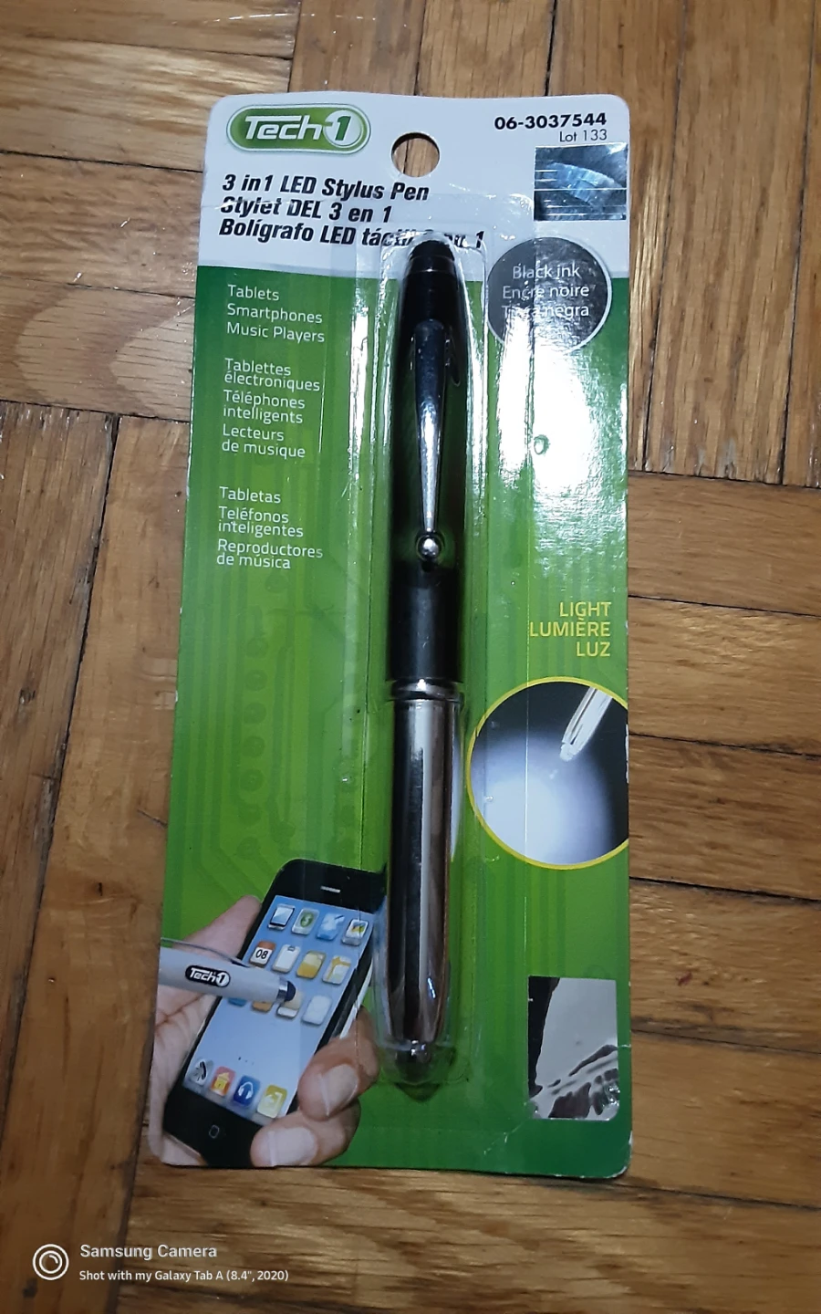 Tech1 3-in-1 LED Stylus Penn. NEW!