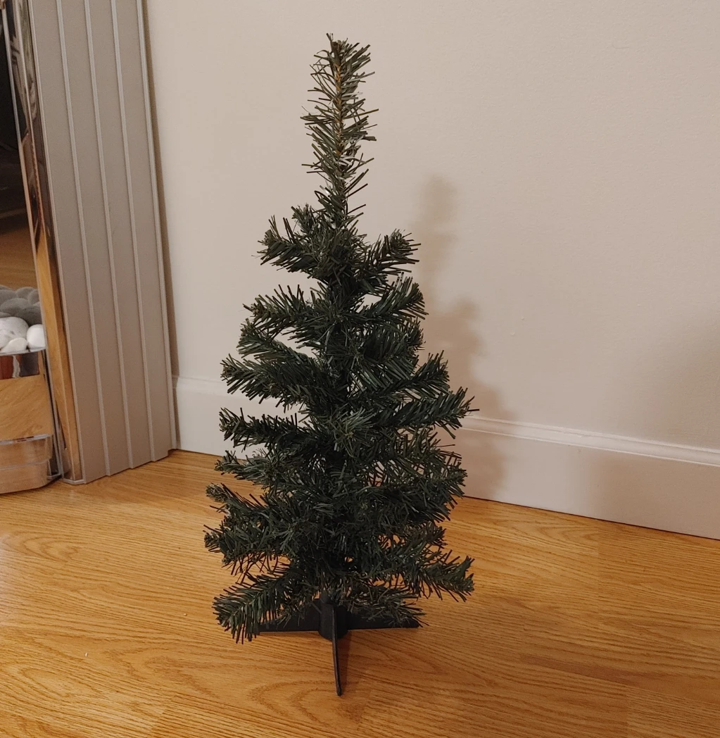 Small artificial tabletop Christmas tree New - photo 2