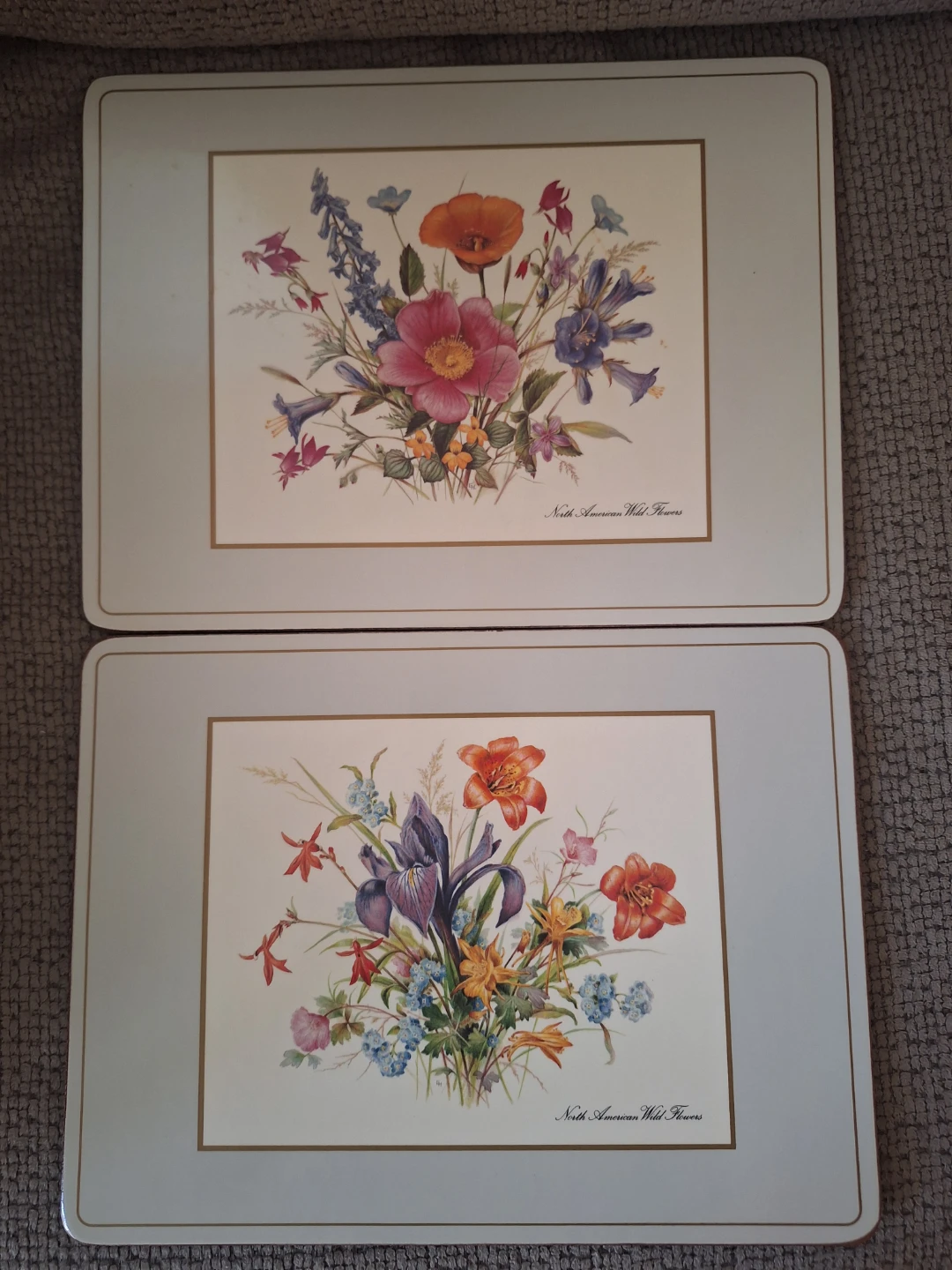 Vintage Pimpernel Cork Placemats (4 with Box) Made in England