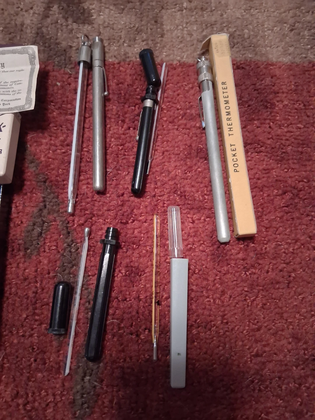 Vintage Apex Fever Thermometer Set - photo 4