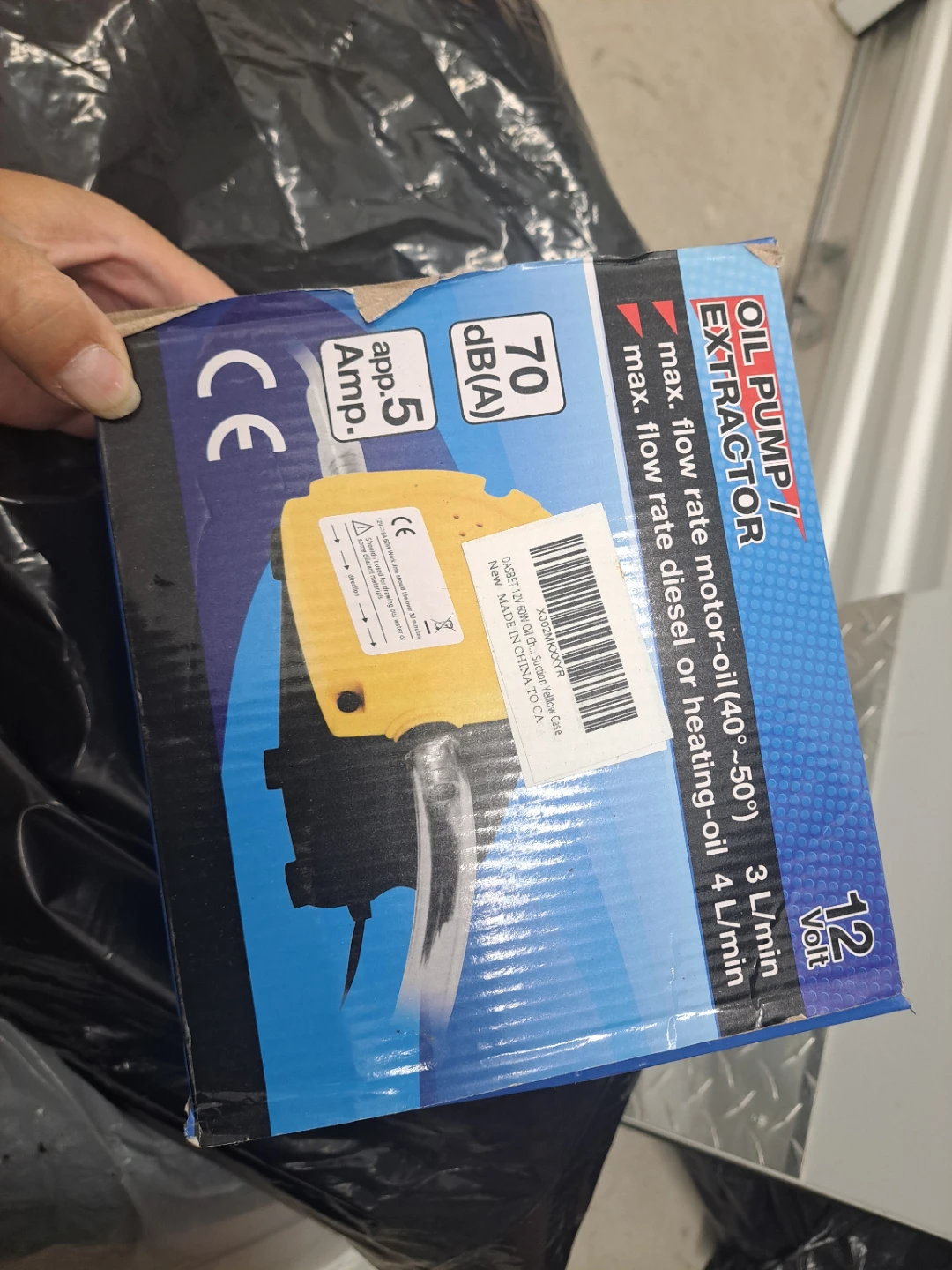 DASBET 12V Oil Pump Extractor