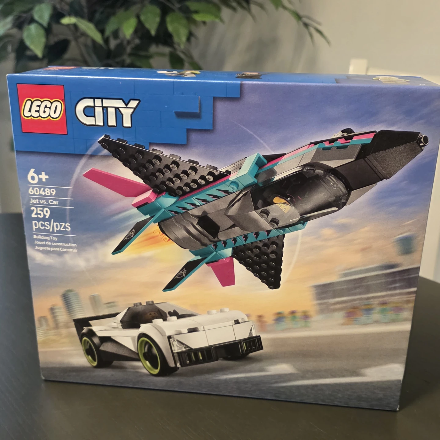 LEGO City 60489 Jet vs. Car
