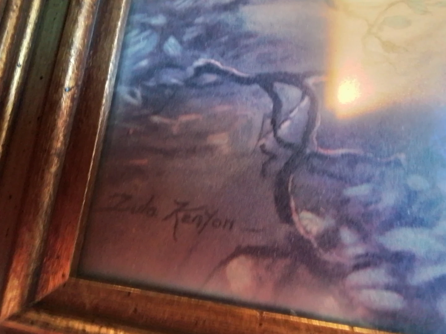 Zula Kenyon Home of the Bluebird Framed Print - photo 4