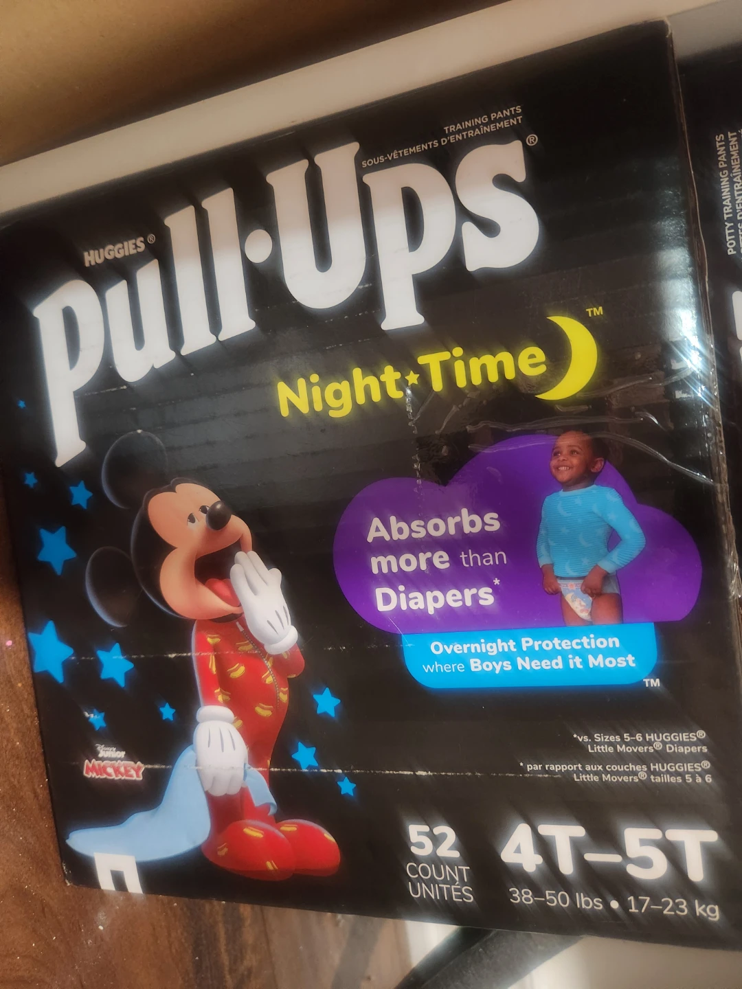 4T-5T Huggies Pull-Ups Night-Time Training Pants 4T-5T