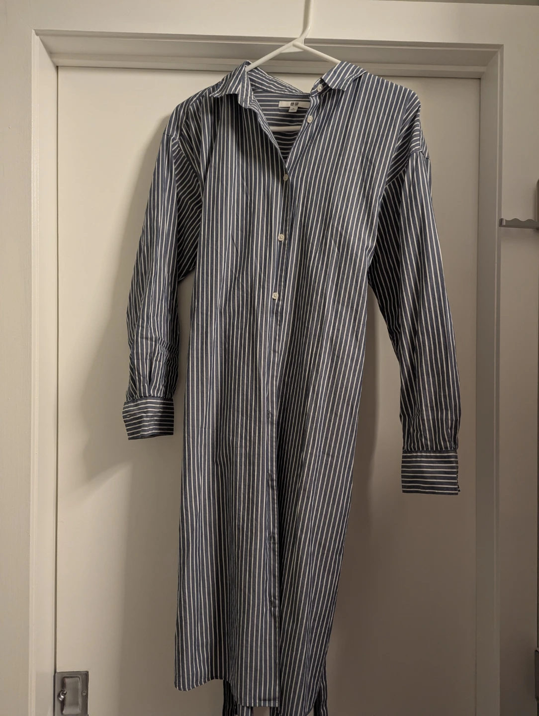 Uniqlo Striped Shirt Dress - Medium - photo 2