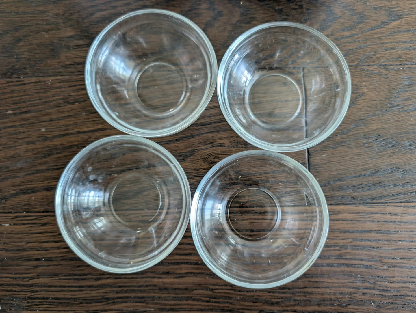 Set of 4 Heart-Shaped Ceramic bowl and set of 4 glass bowls - photo 2