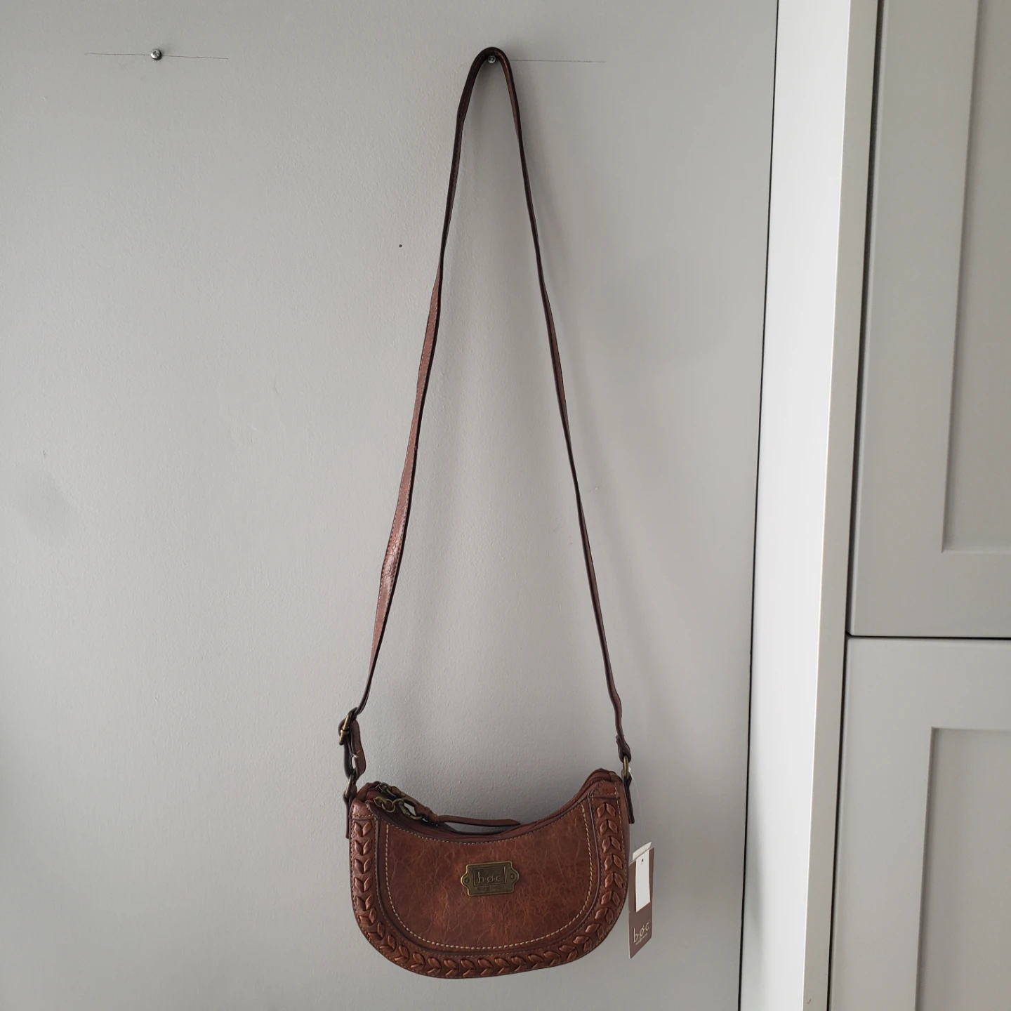 NEW b.o.c. Brown Crossbody Bag - photo 2