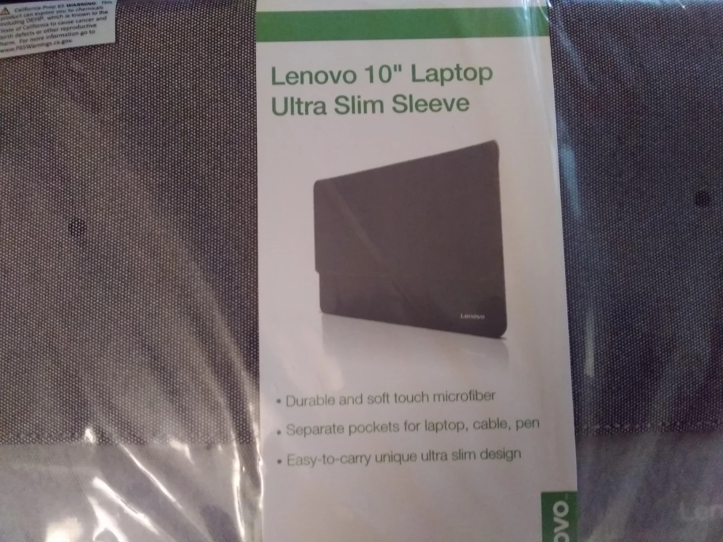 Lenovo 10 inch Laptop Ultra Slim Sleeve