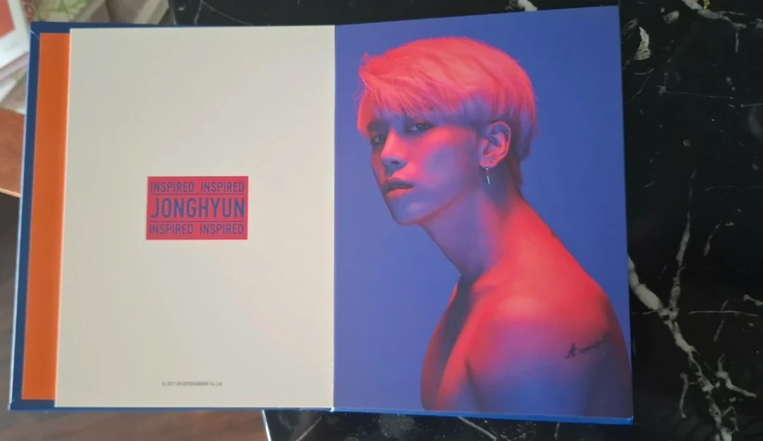 SHINee Jonghyun Inspired Concert Merch Photobook - photo 3