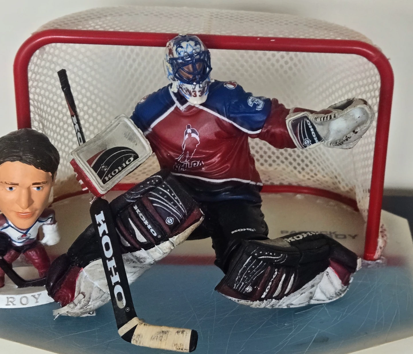 Patrick Roy Colorado Avalanche Figures (Mcfarlane, Headliners) - photo 4