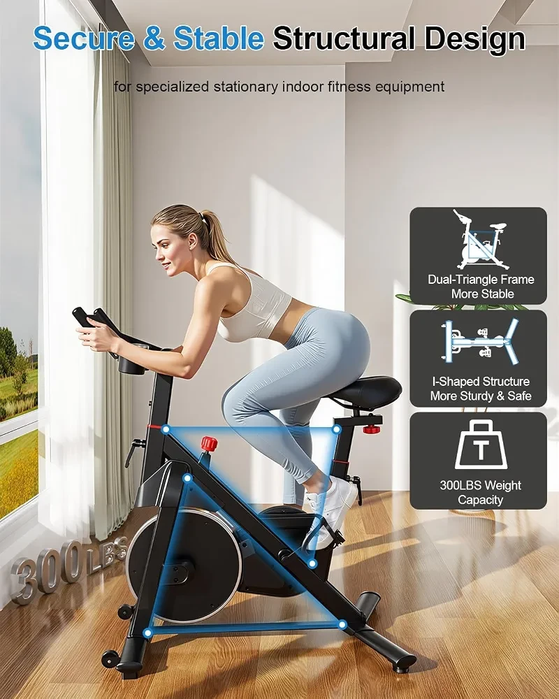 Stationary Indoor Cycling Exercise Bike - photo 3