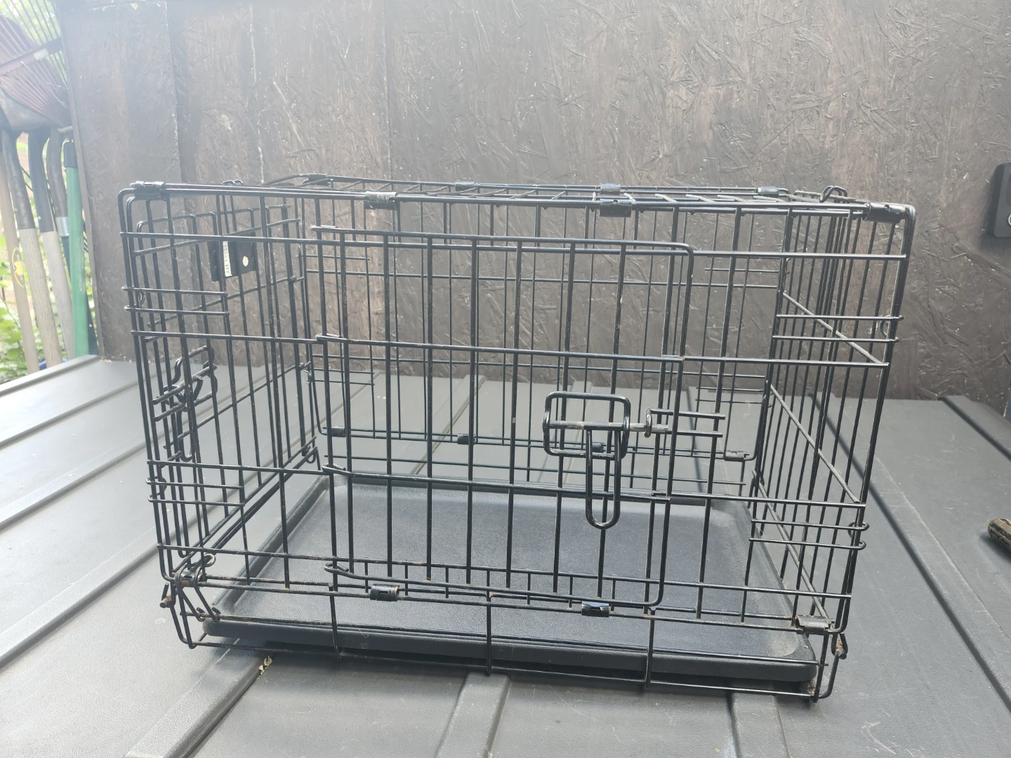 Black Wire Pet Dog Crate