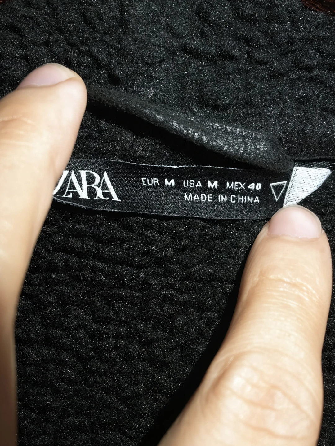 Zara men's black winter jacket - photo 4