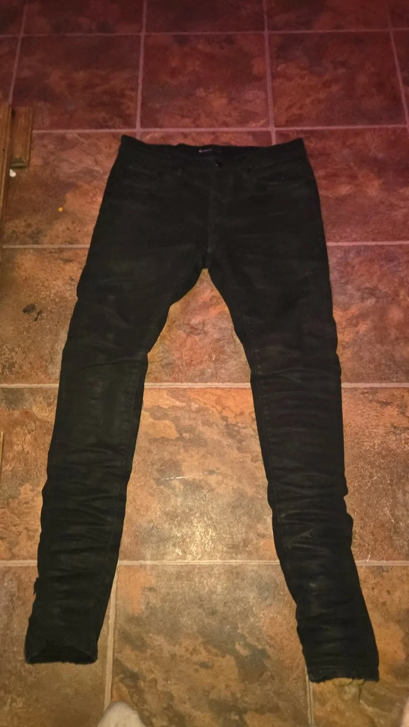 Purple Brand Black Jeans