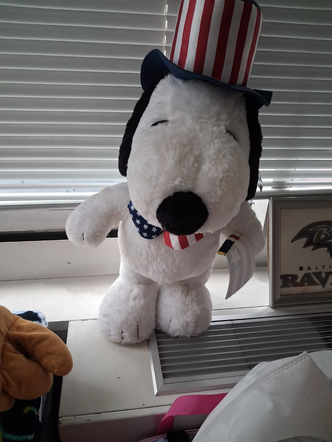 Patriotic Snoopy Plush Toy