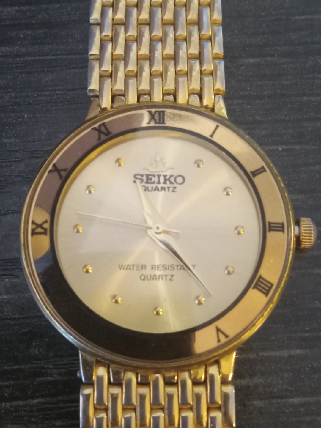 Seiko Quartz Gold-Tone Watch