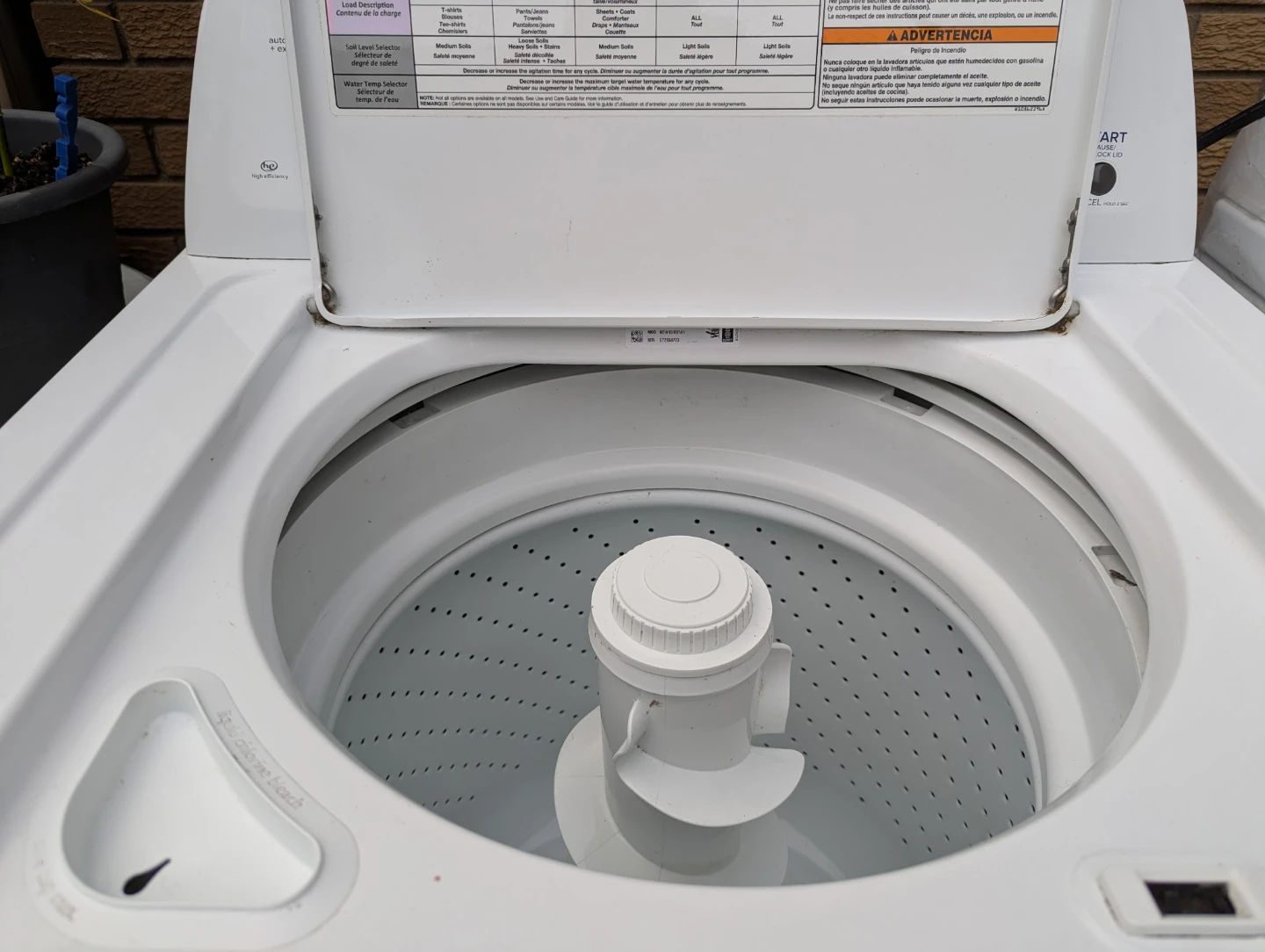 Amana Top-Load Washing Machine - photo 3