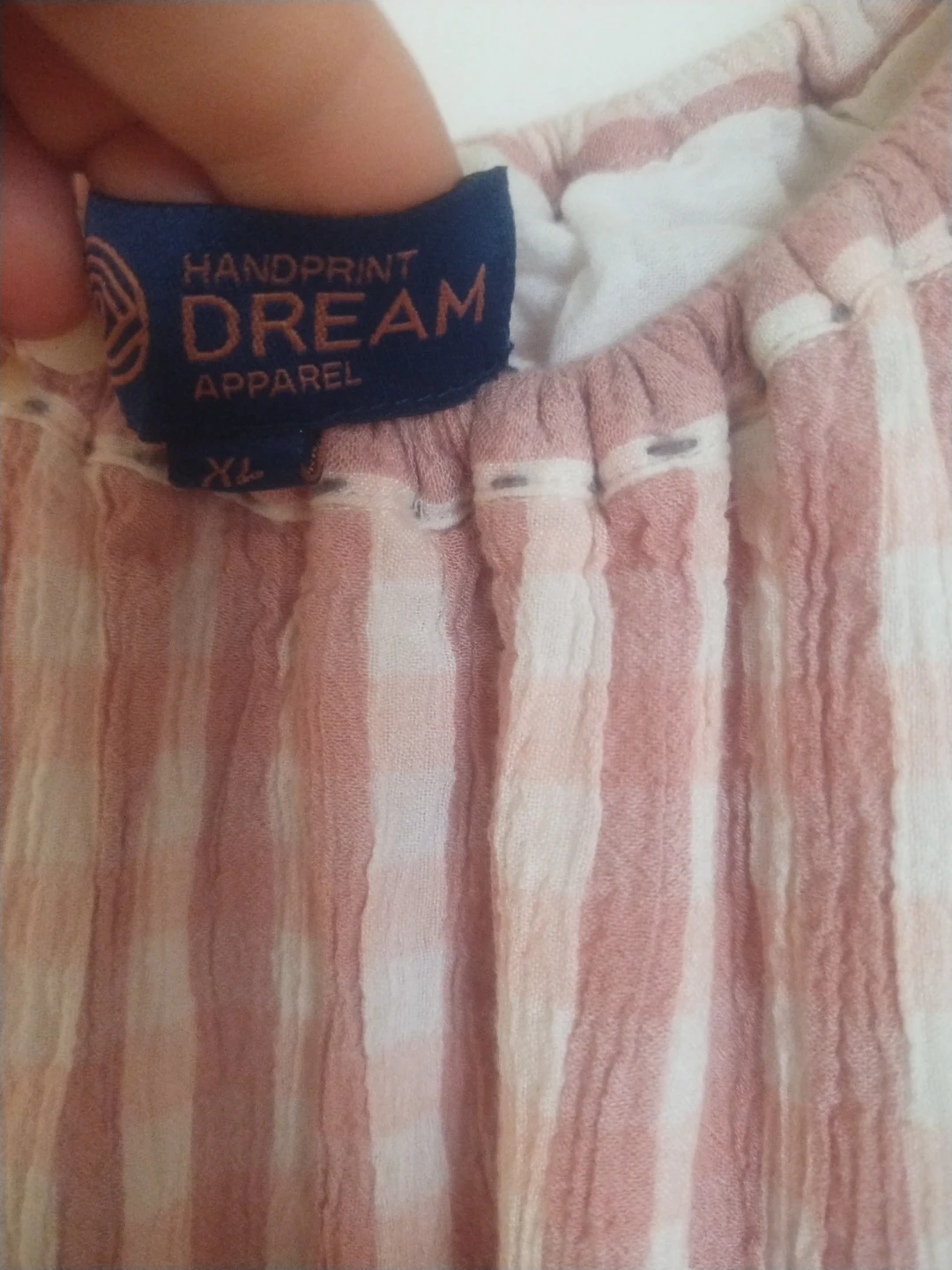 Handprint Dream Apparel Gingham Maxi Dress - photo 2