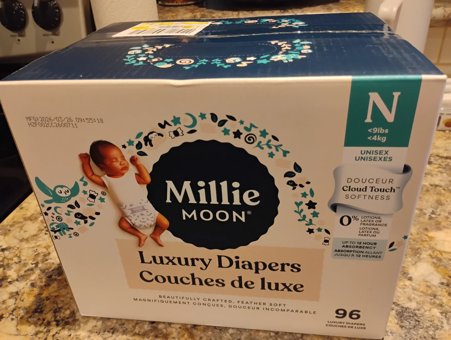 Sealed, New Newborn Diapers - photo 2