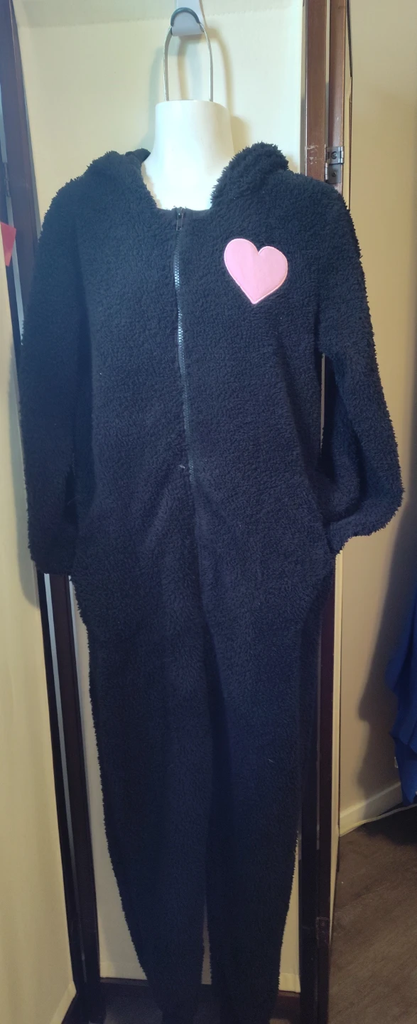 Fluffy Hooded Onsie