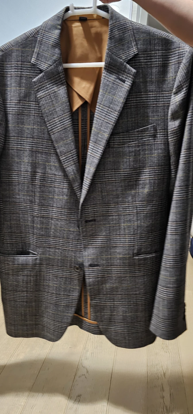 RW&CO. Slim Fit Plaid Blazer Size 40