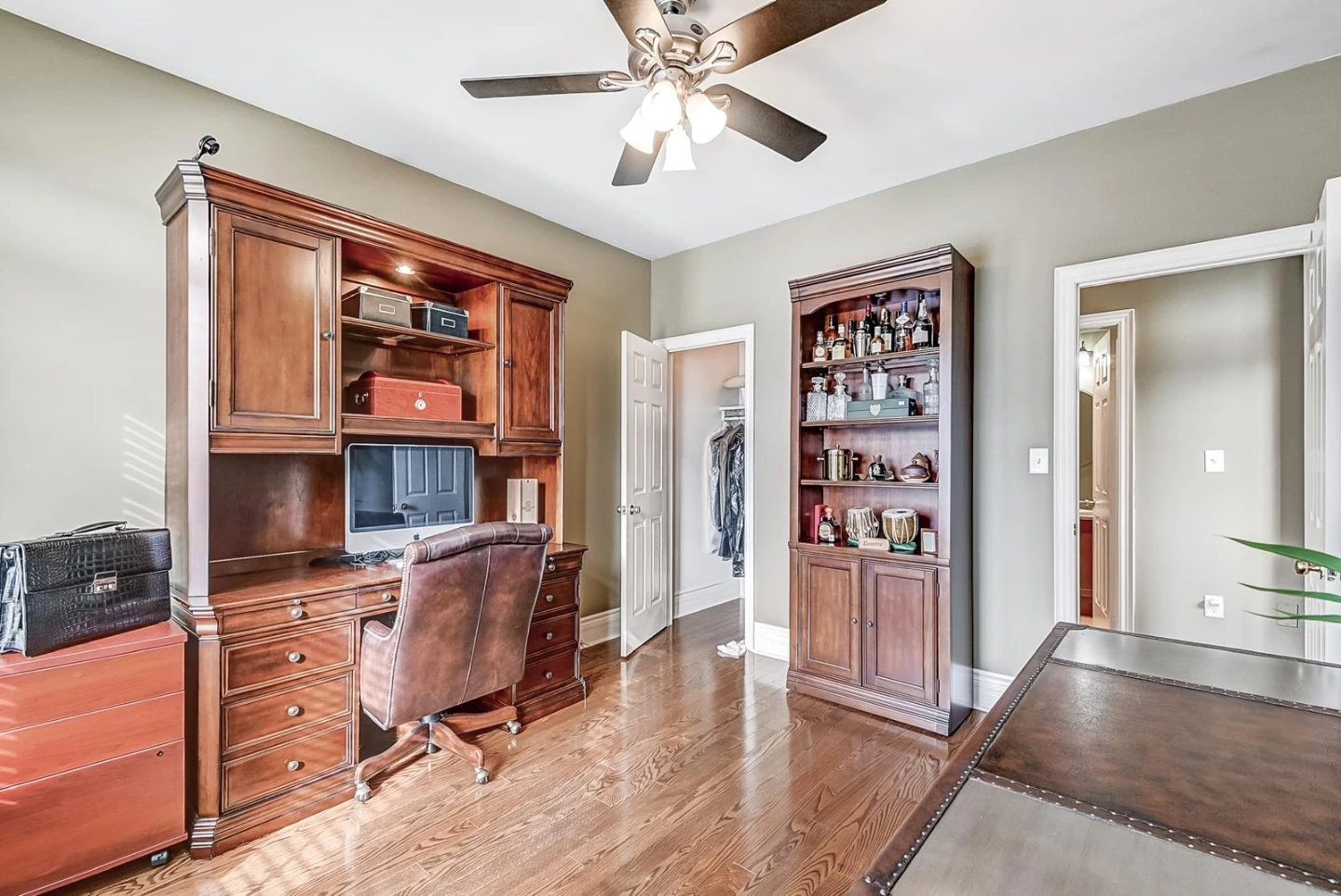 $2500 OBO - Executive Desk + Hutch and Bookshelf