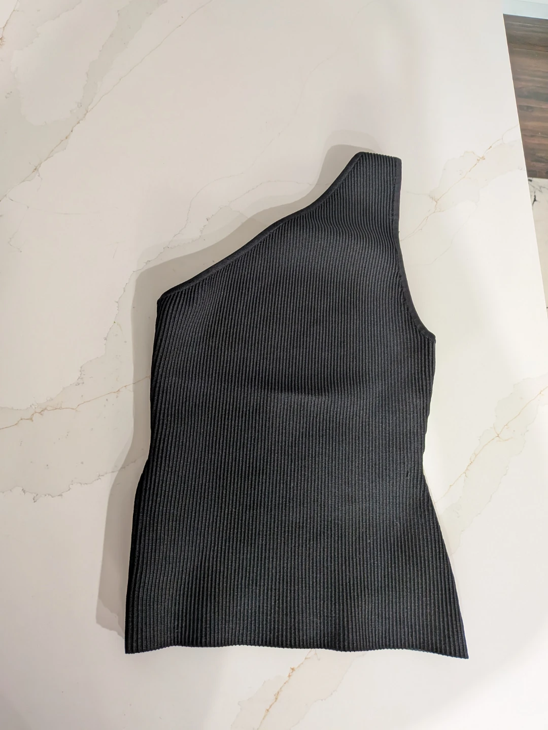 Babaton Sculpt Knit One-Shoulder Top