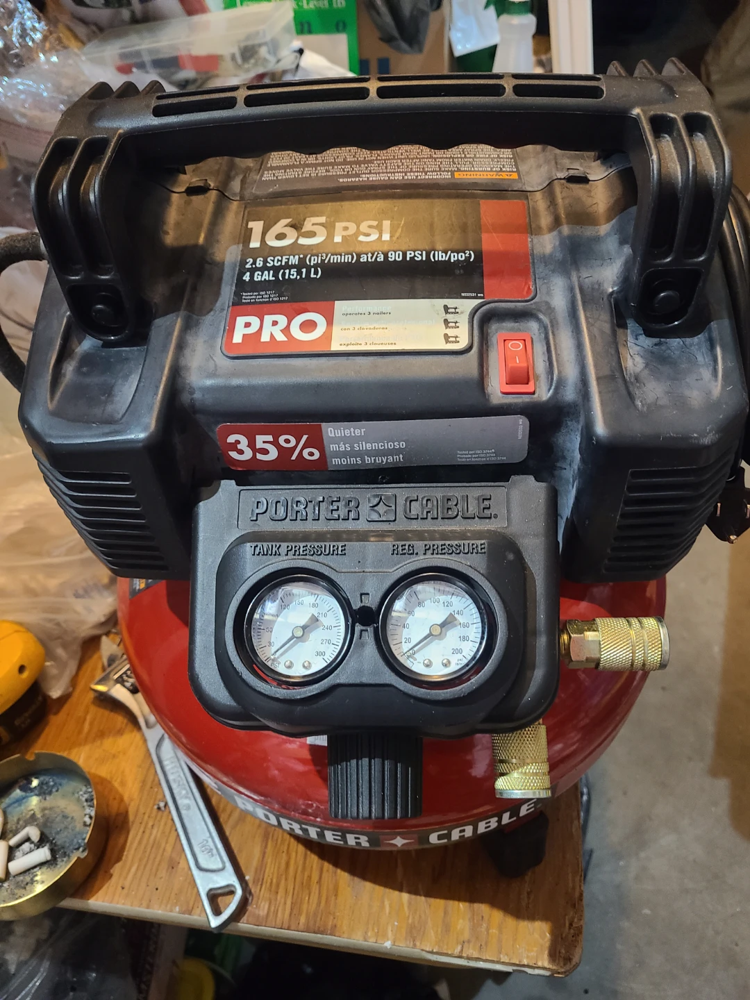 Porter Cable 4 Gallon Air Compressor