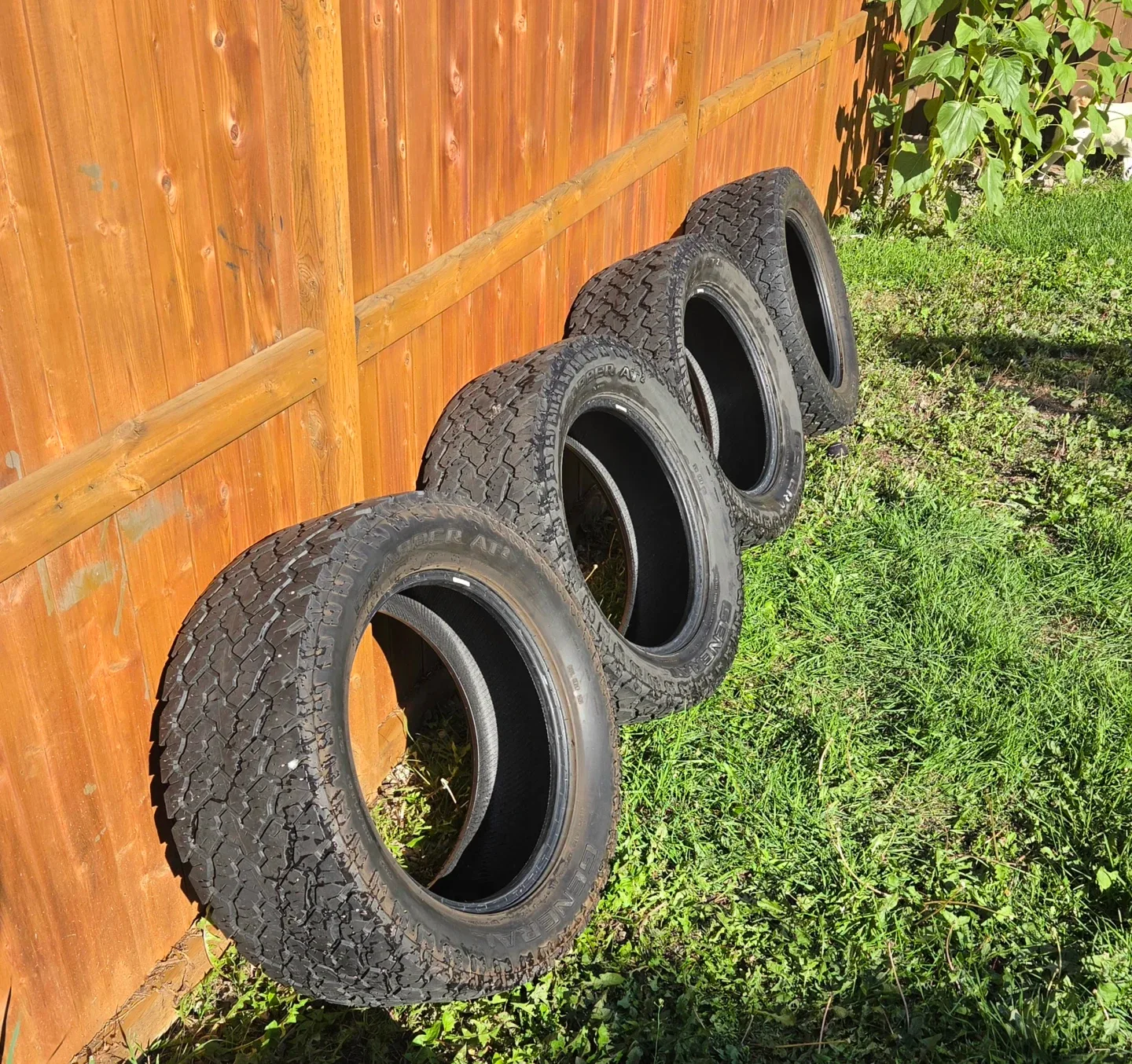 General Grabber AT2 305/50R20 120T M+S Used Tires (Set of 4).