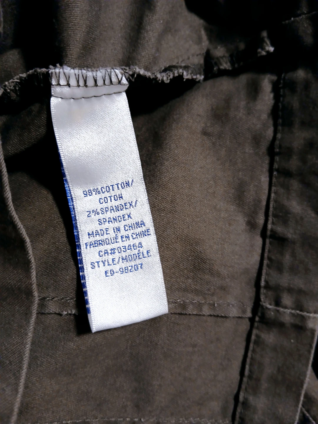 Women Large Ricki's Olive Green Utility Jacket - photo 3