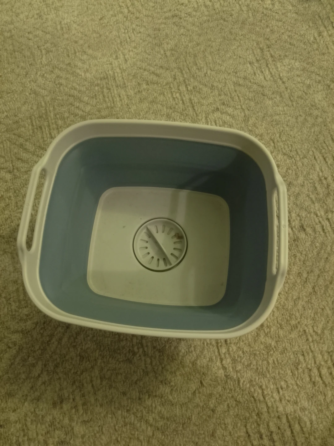 Collapsible Wash Basin with Drain