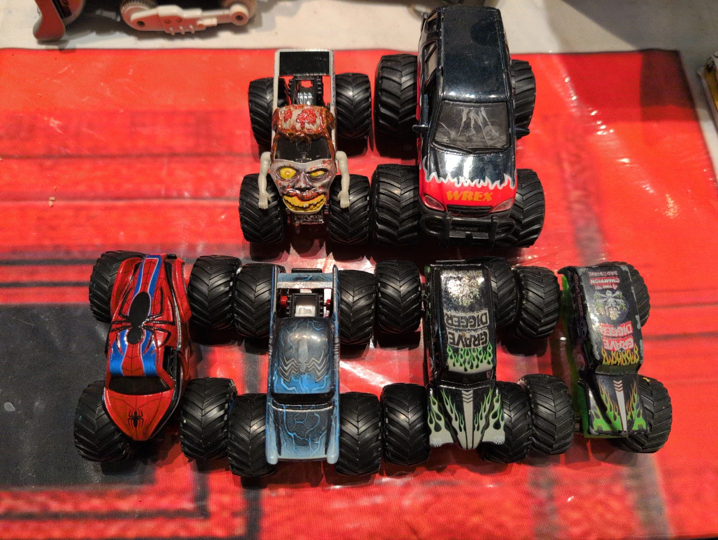 Hot Wheels Monster Trucks Lot of 6
