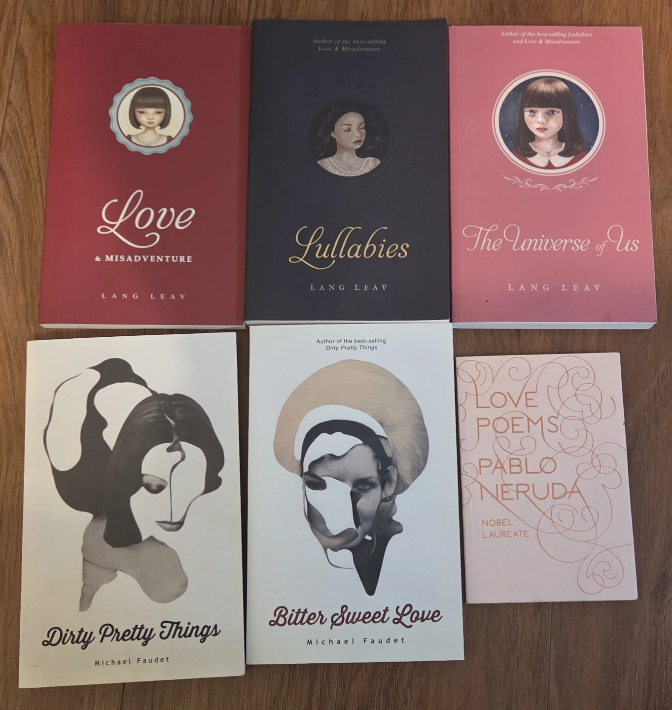 Collection of 6 Romance Poetry Books