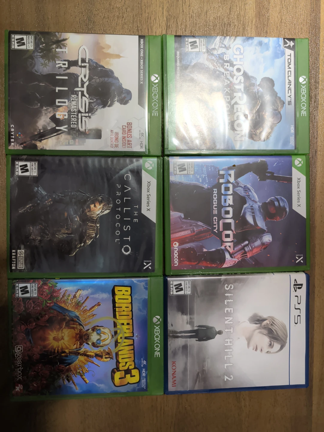 Assorted Xbox and PlayStation 5 Video Games