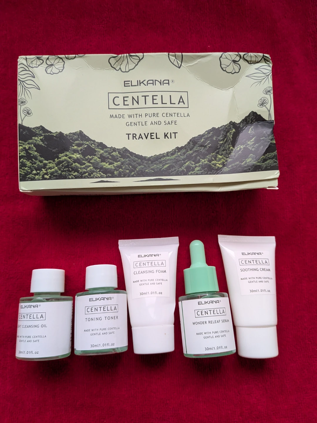 Elikana Centella Travel Kit