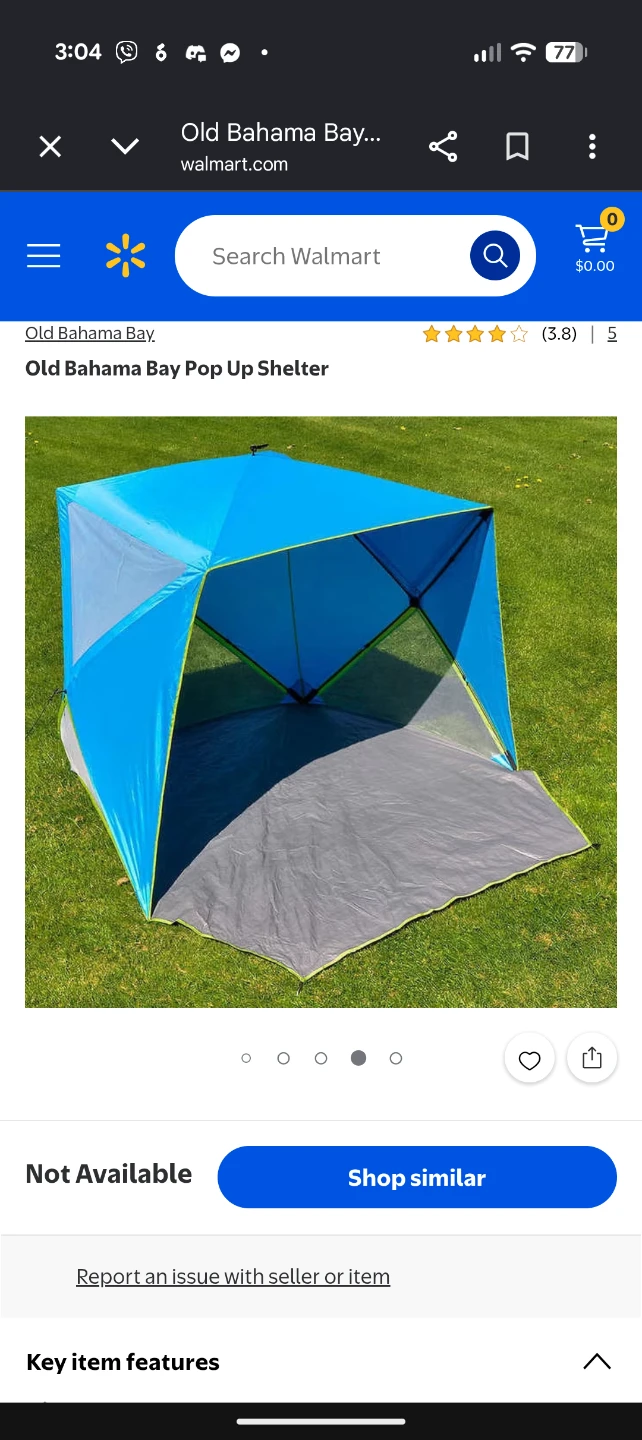 Pop Up Shelter